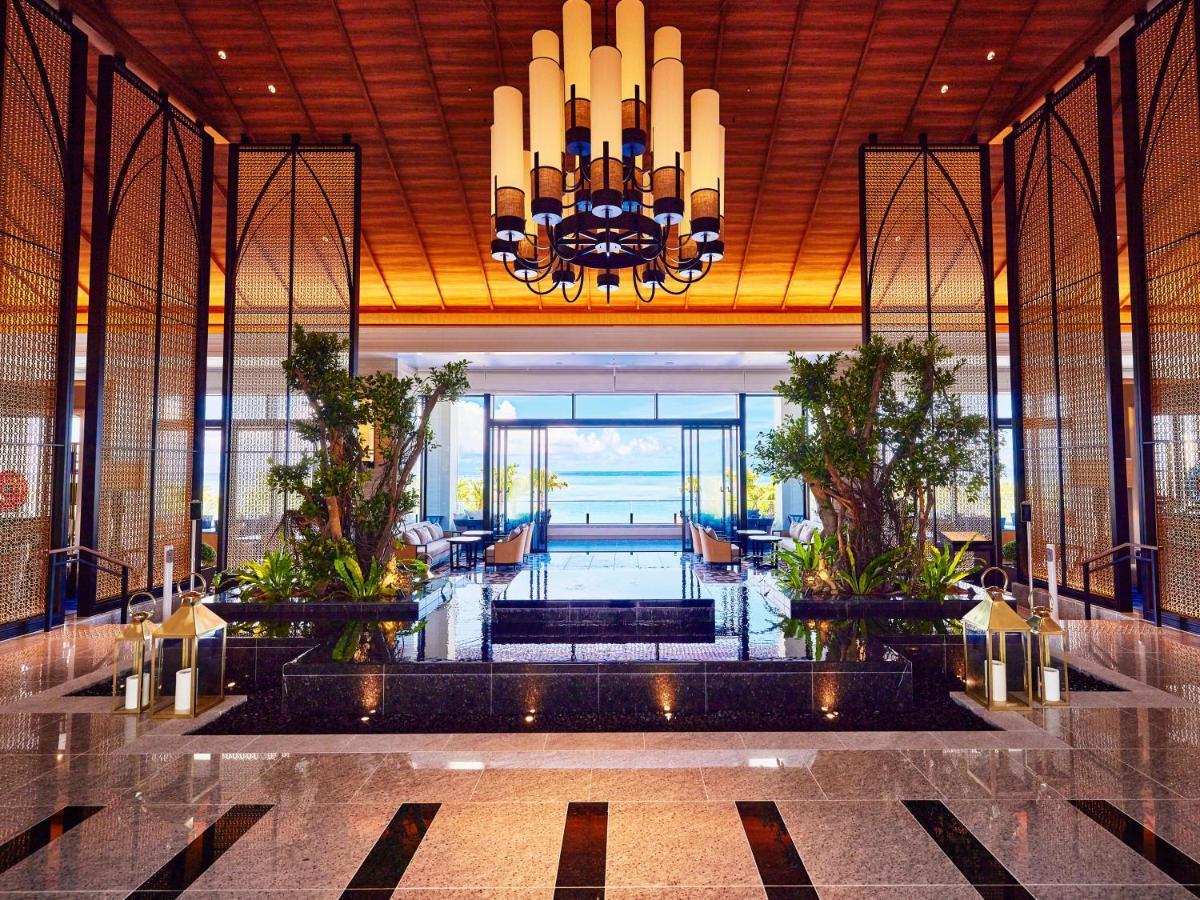 Ryukyu Hotel & Resort Nashiro Beach Itoman Extérieur photo The lobby of the hotel